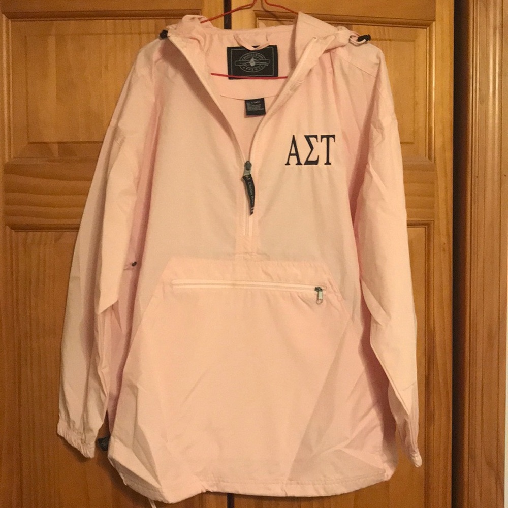 Alpha Sigma Tau windbreaker jacket